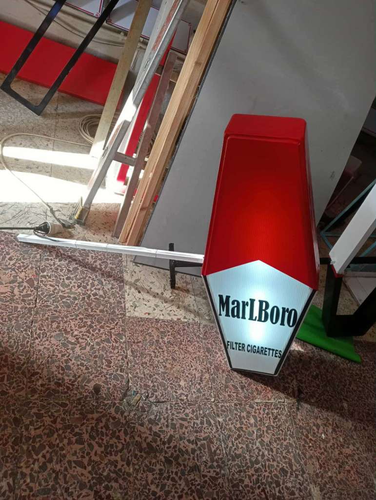 Présentoir tabac lumineux 