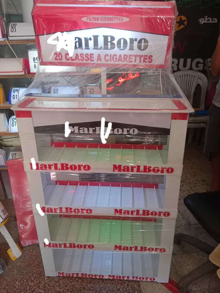 Présentoir tabac lumineux 