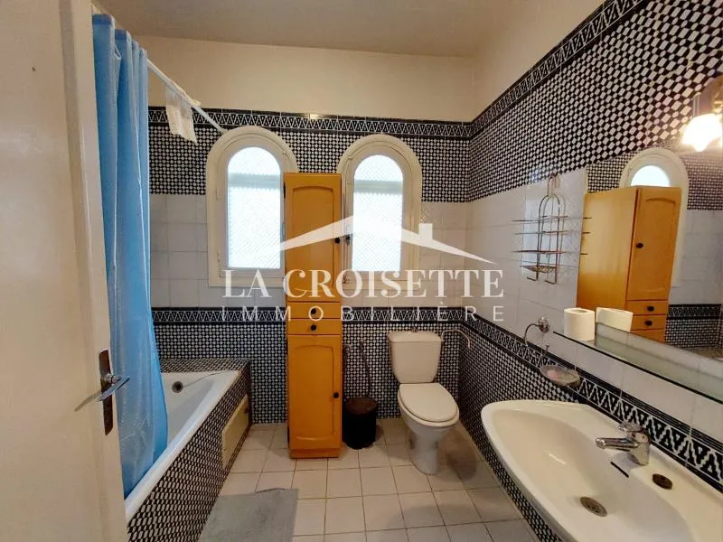 Duplex S+4 avec jardin à la Marsa MDL0561