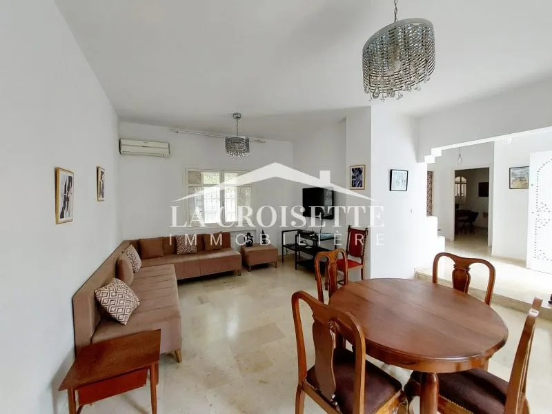 Duplex S+4 avec jardin à la Marsa MDL0561