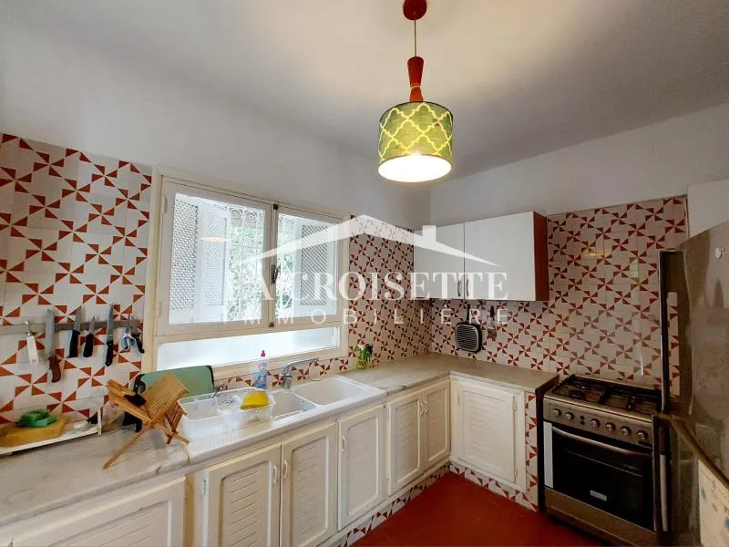 Duplex S+4 avec jardin à la Marsa MDL0561