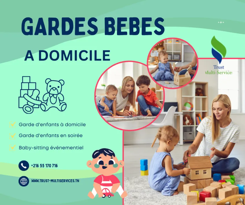 société propose des Gardes Bebes et Enfants A AIN ZAGHOUAN