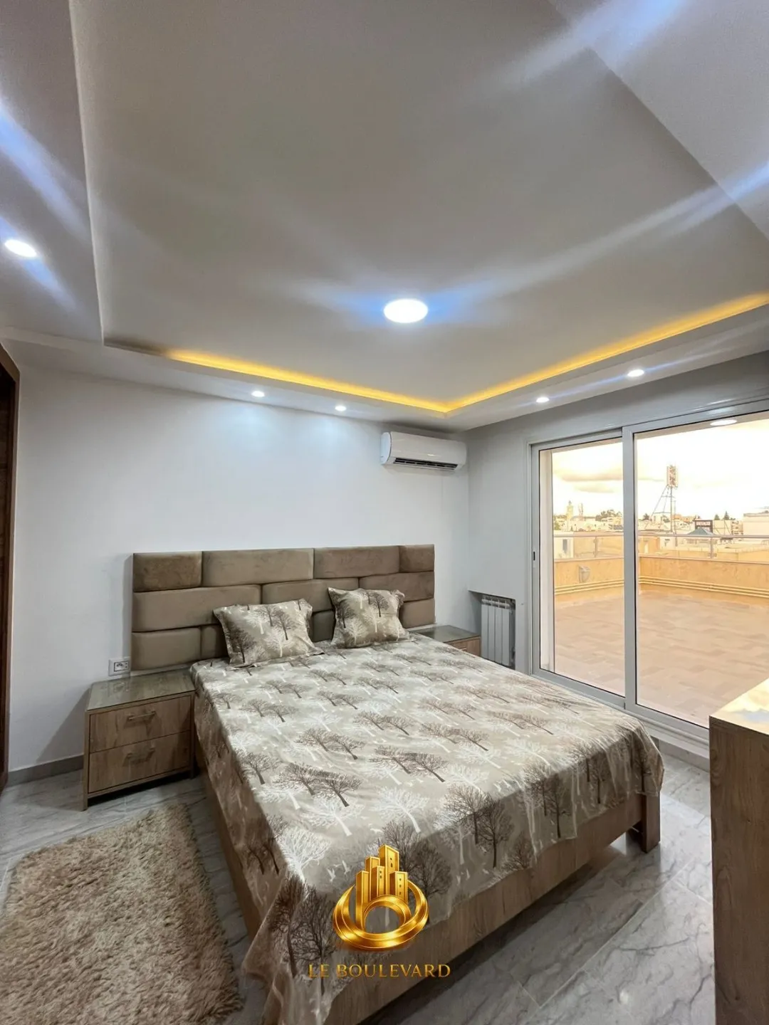 A Louer Penthouse Haut Standing Vue Sur Mer à Hammamet Nord 