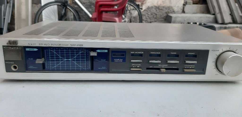 2 ampli vintage jvc a-k10 a-k20 plus turner 