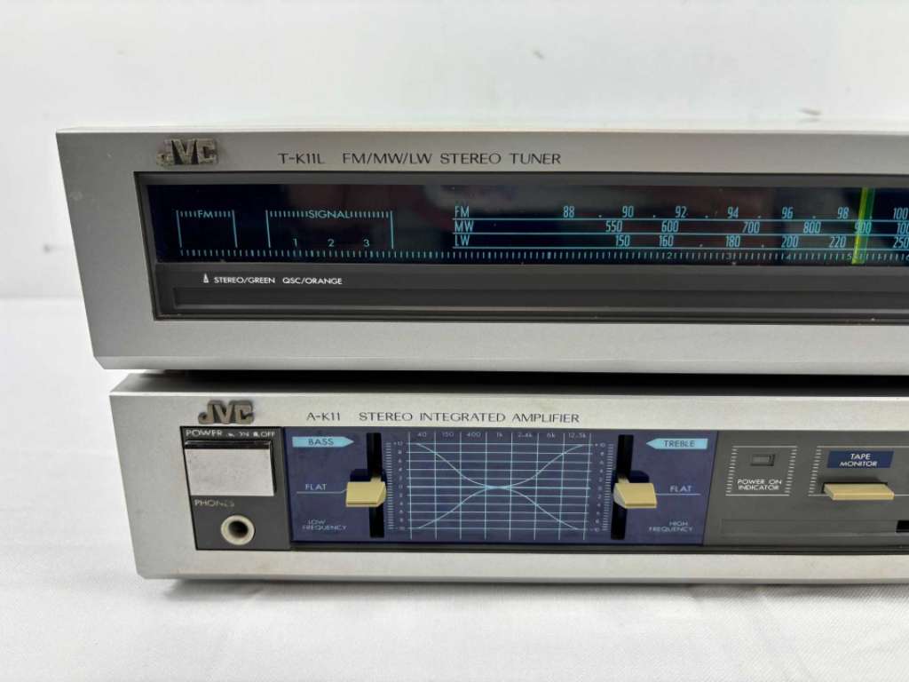 2 ampli vintage jvc a-k10 a-k20 plus turner 