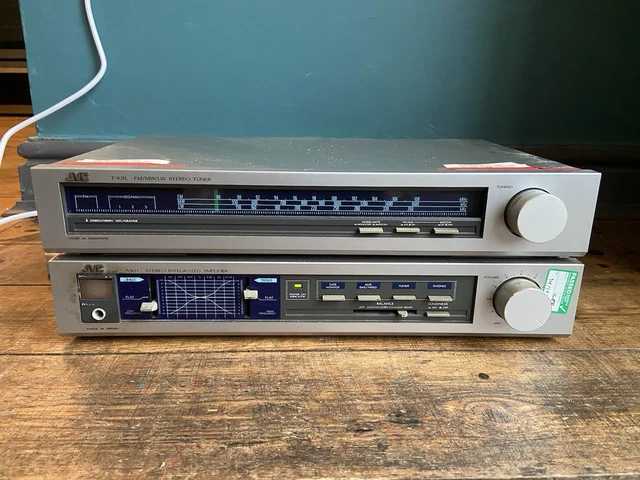 2 ampli vintage jvc a-k10 a-k20 plus turner 