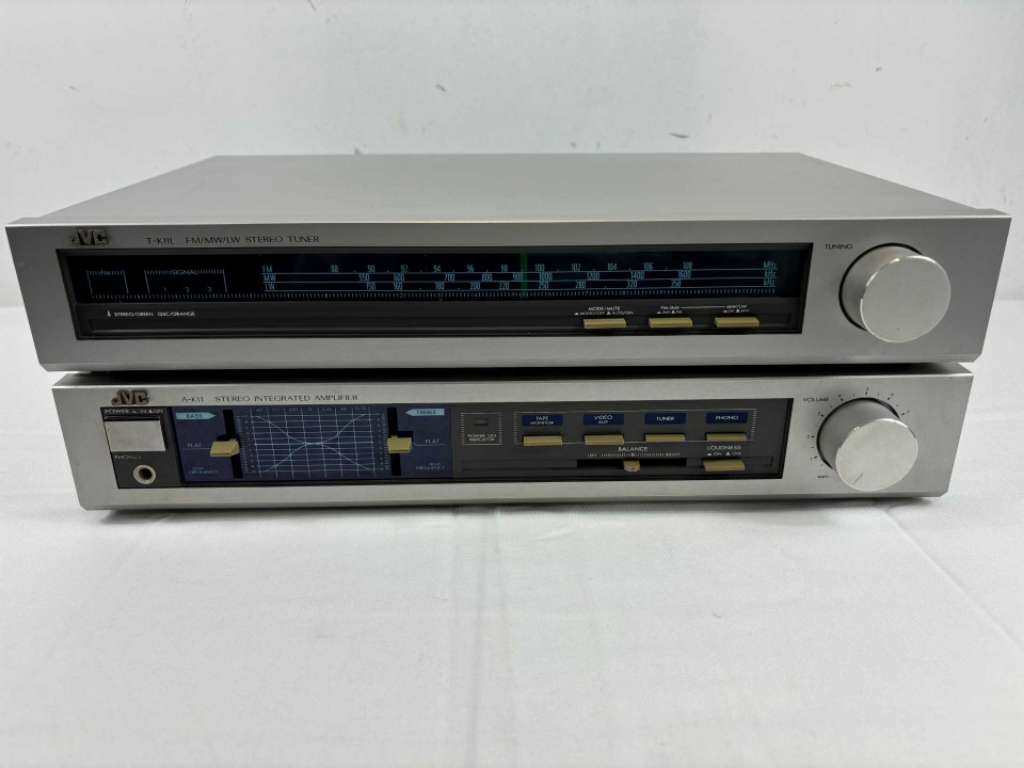2 ampli vintage jvc a-k10 a-k20 plus turner 