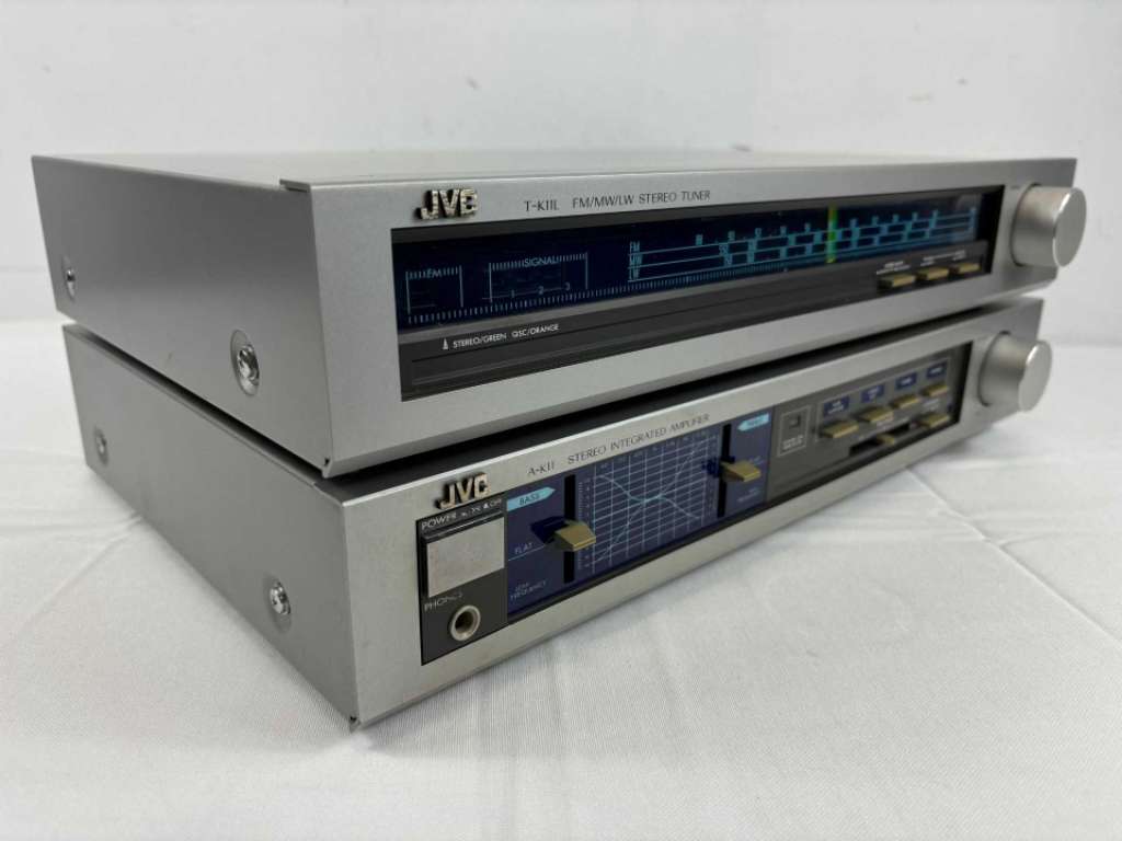 2 ampli vintage jvc a-k10 a-k20 plus turner 