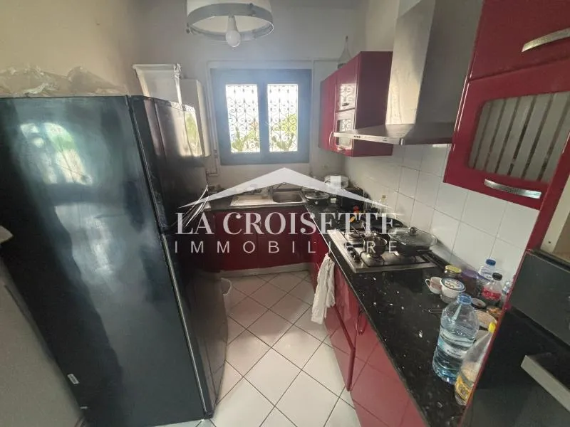 Duplex meublé s2 avec terrasse vue sur mer avec terrasse à Gammarth MVL1751
