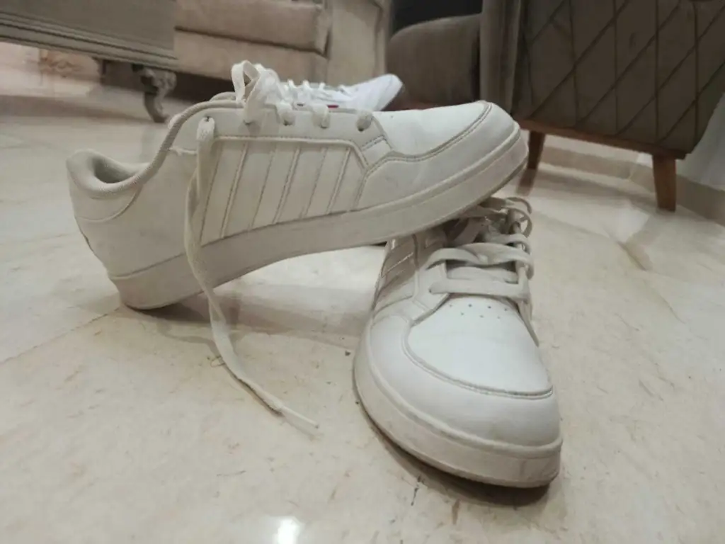 Espadrilles adidas cacheté blanc