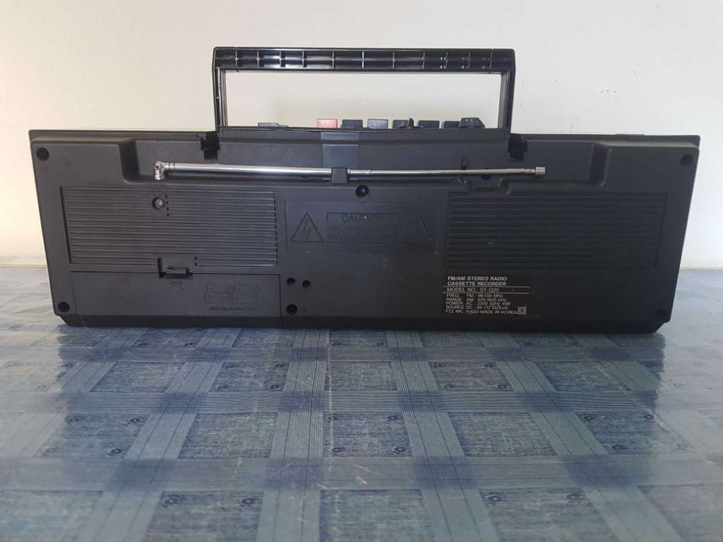 Poste player recorder tape Samsung vintage