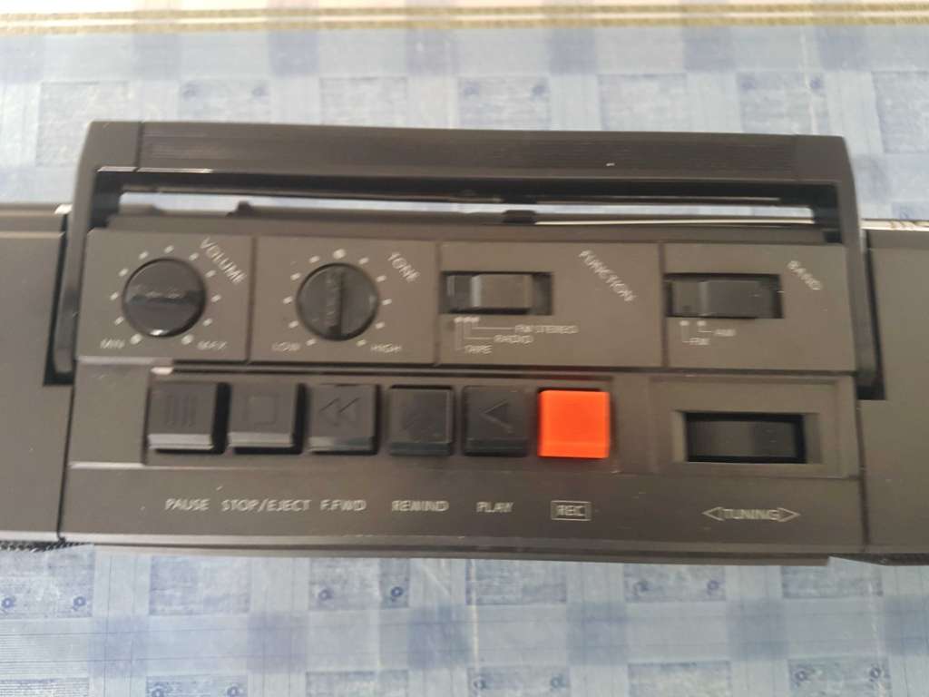 Poste player recorder tape Samsung vintage