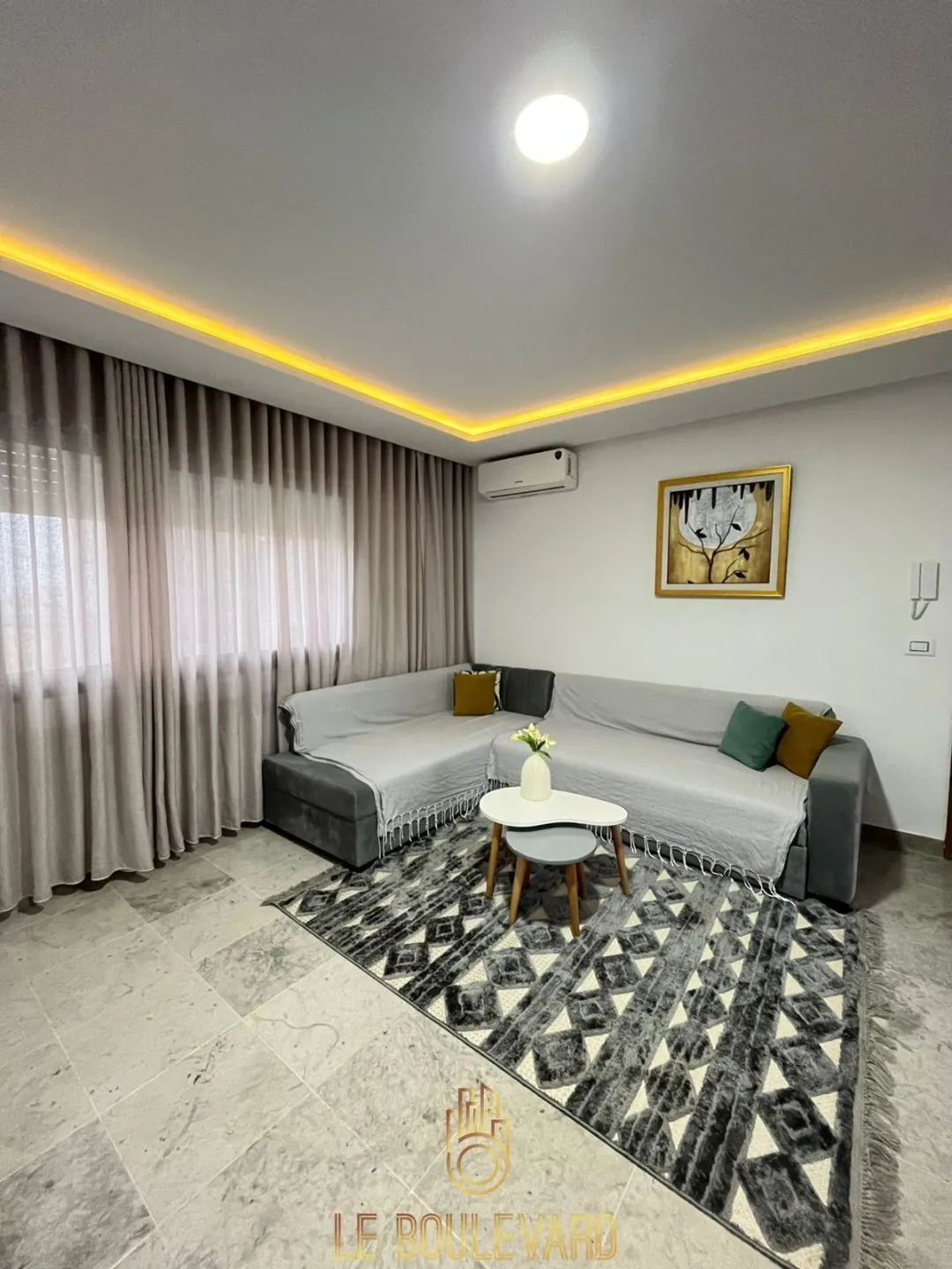 A louer Appartement S+2 jusqu'à juin à AFH Mrezga , Cité El Wafa