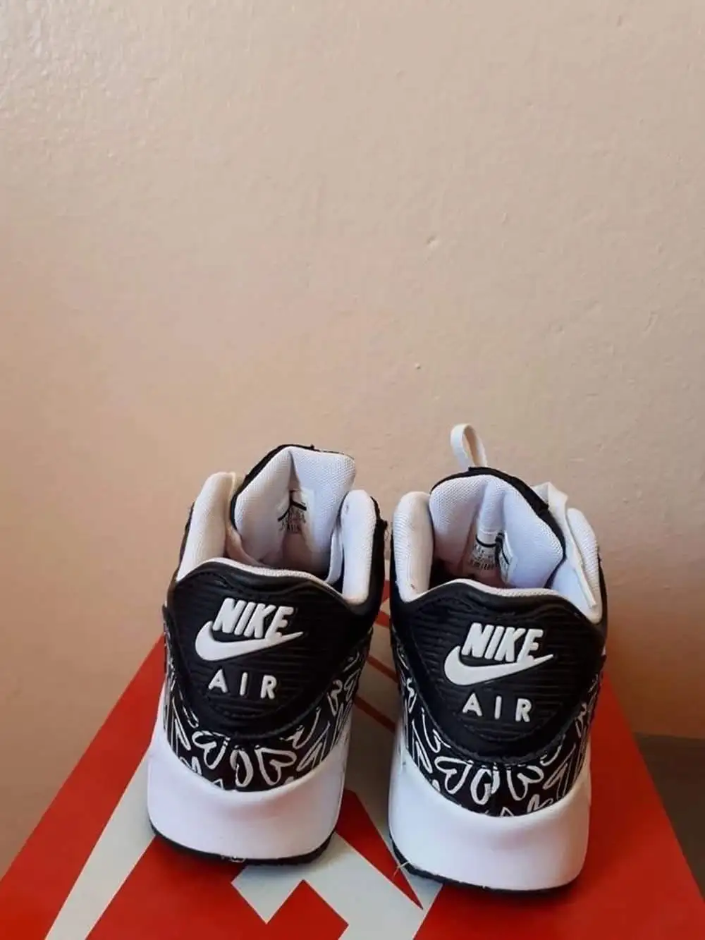 Nike Air Max 90 Print LTR (TD) Shoes femme 