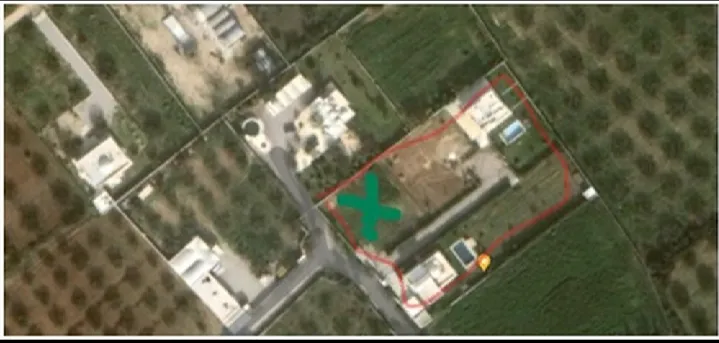 Terrain de rêve de 1000 m2 à 10' de la plage de Yasmine hammamet. 