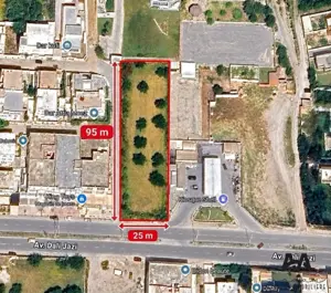 Terrain Commercial de 2 360 m² -Nabeul-Hammamet