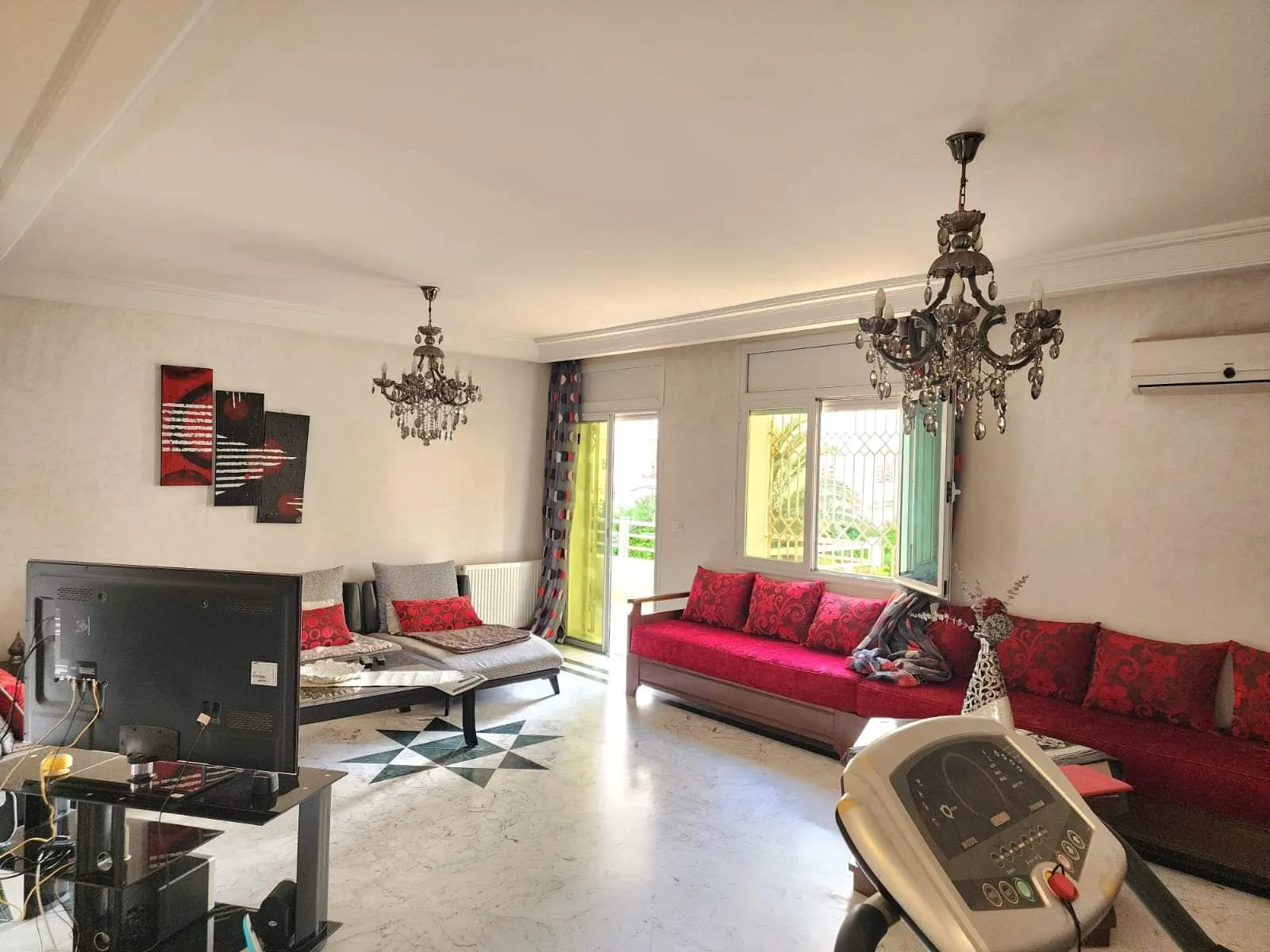 A Louer Appartement S+2 à Jardin d'el Menzah 2