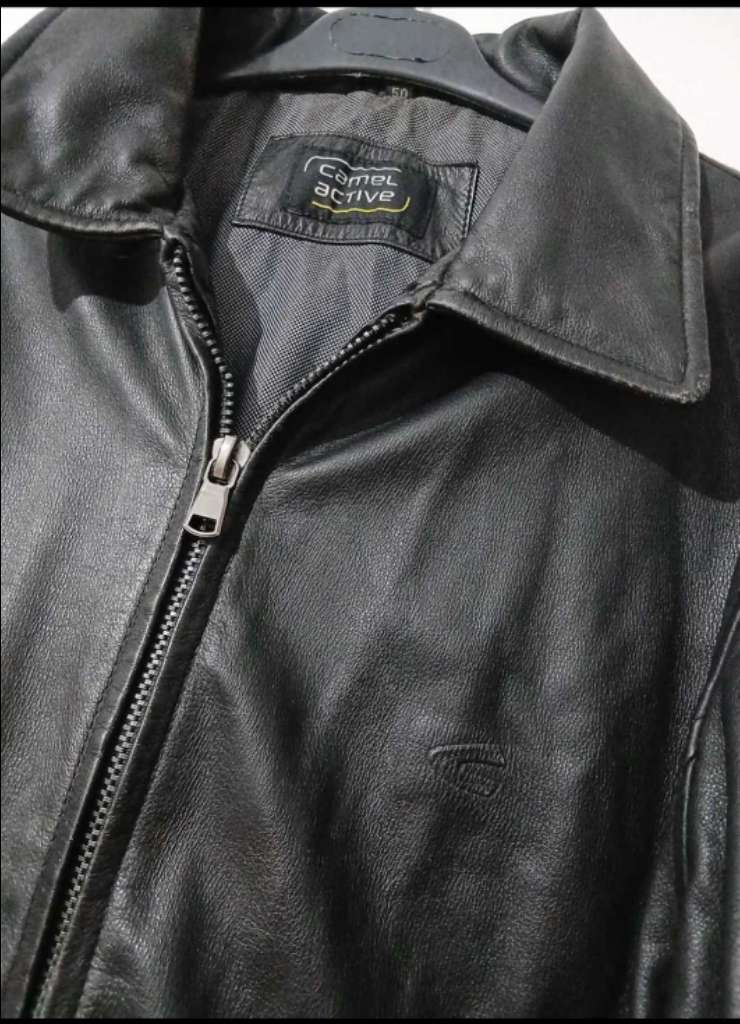 Veste cuir Camel Active