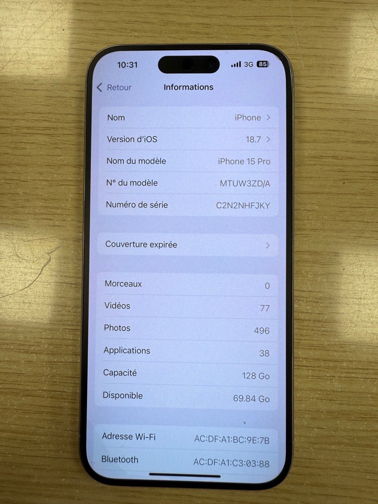 iPhone 15 pro
