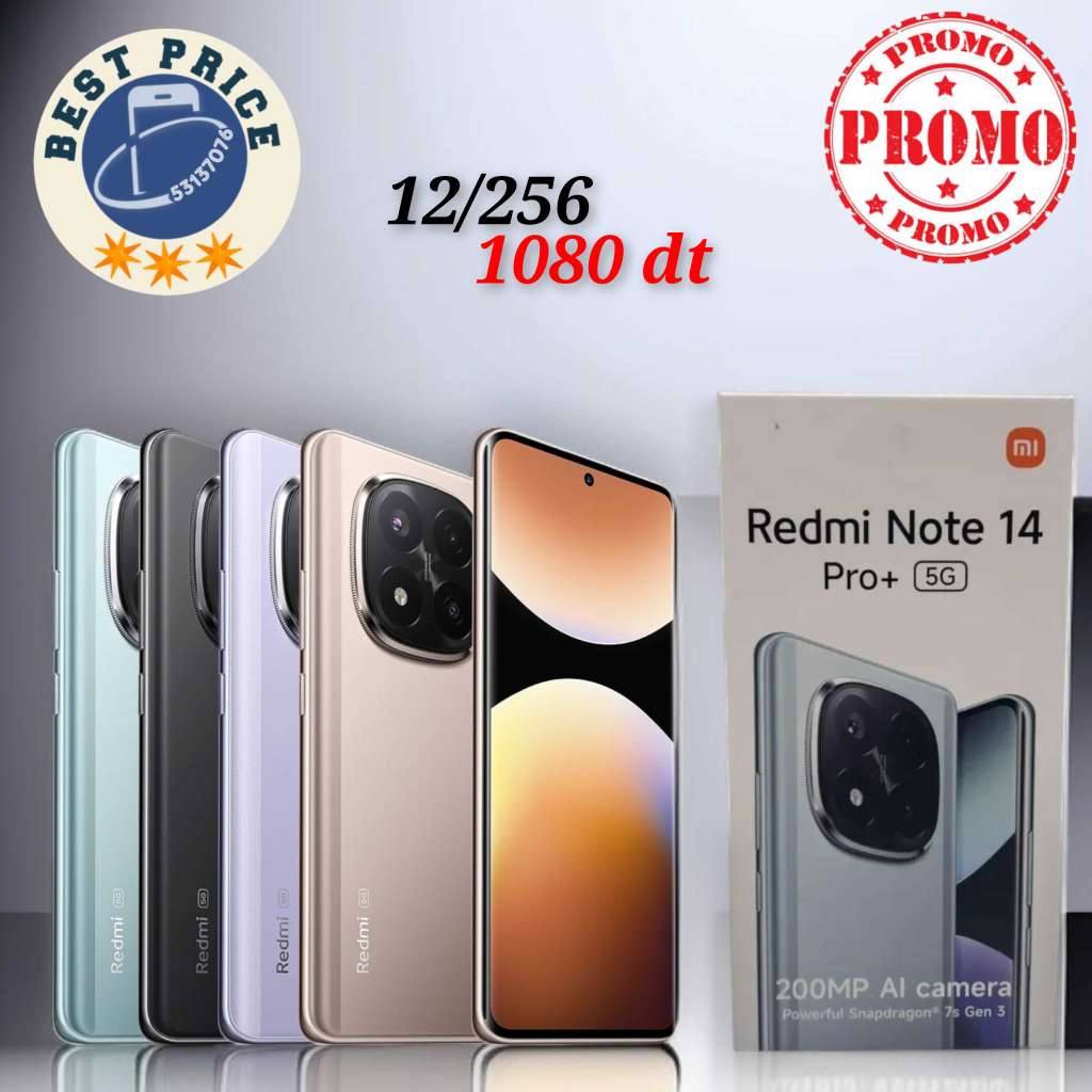 Redmi Note 14 pro plus 5G 12/256  Paquet fermé. Validé ☑️