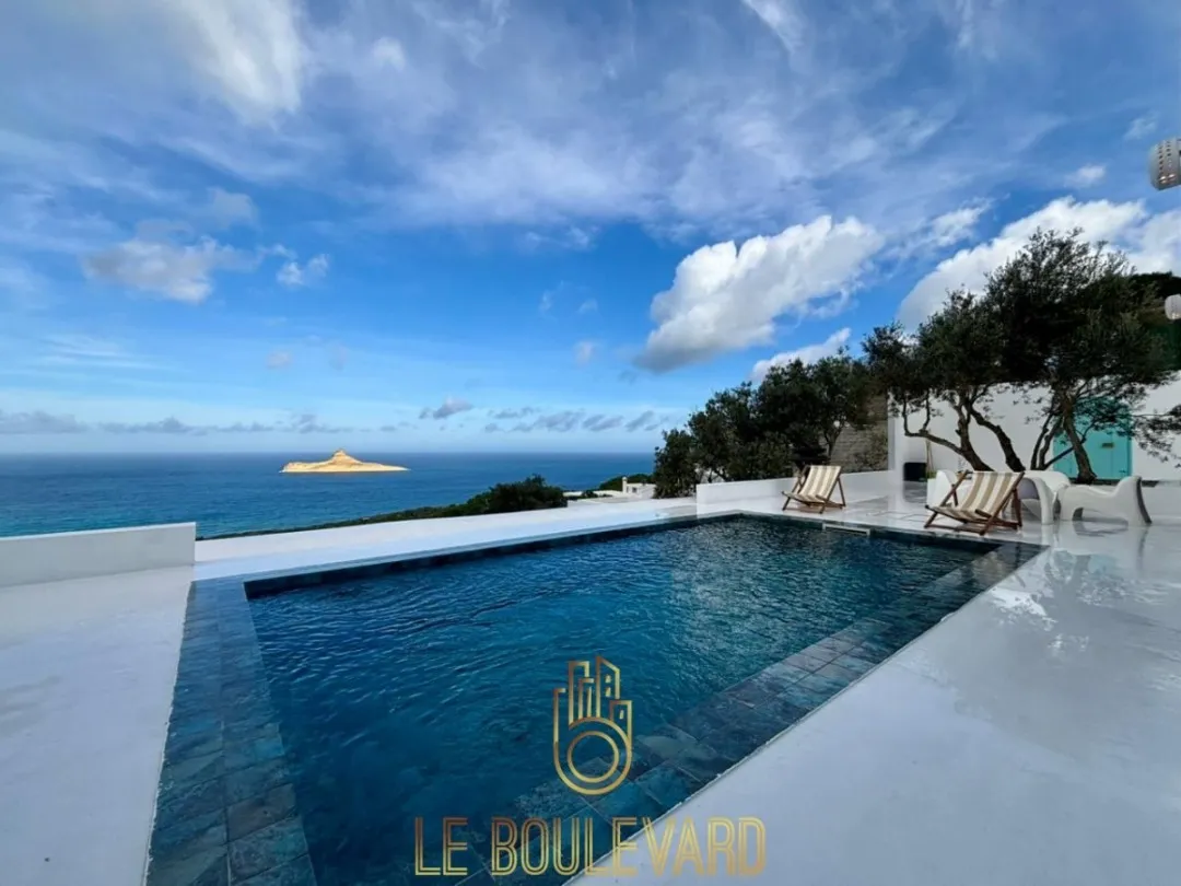 Villa Olive S+2 – Vacances de rêve avec vue mer à Rafraf, Bizerte