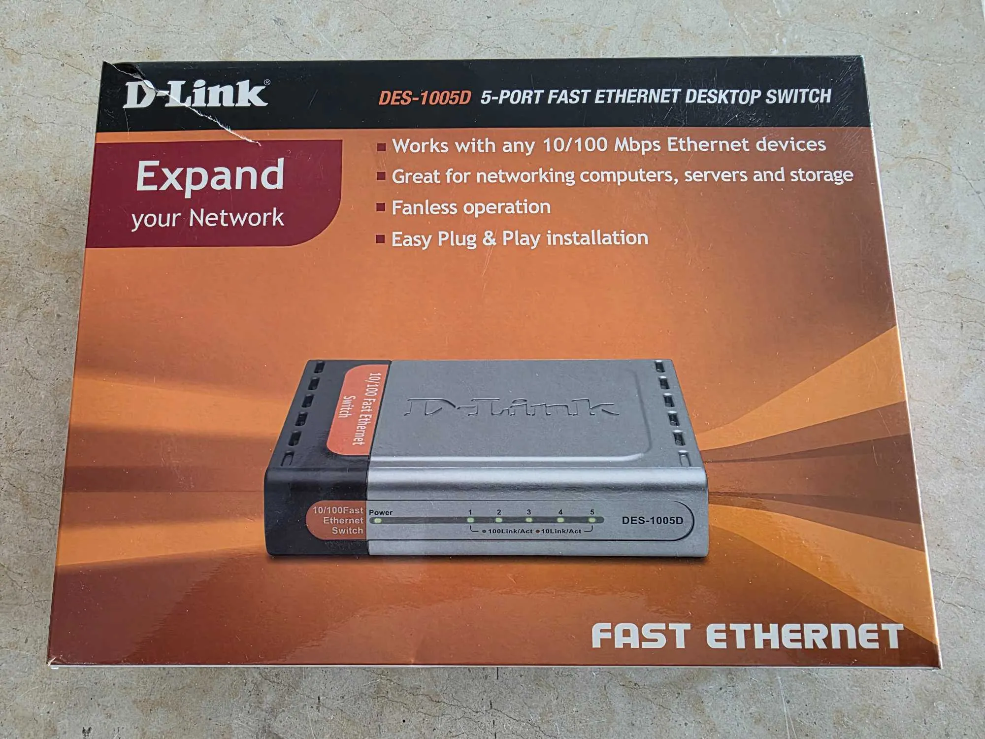 Switch Dlink Des-1005D Importe