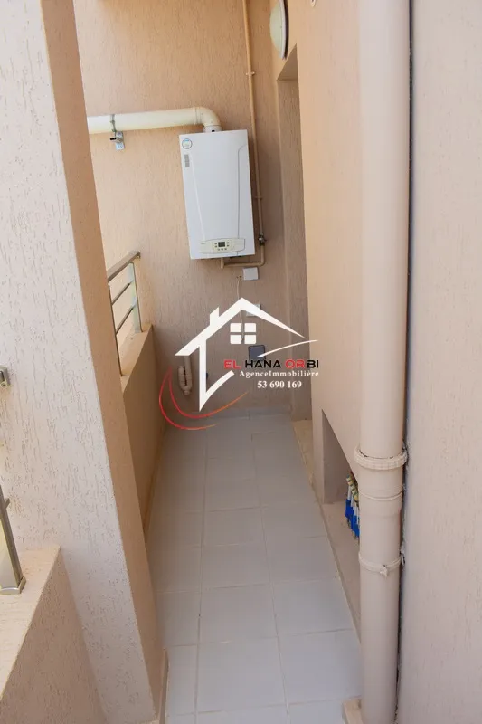 à louer pour toute l’année s+2 sur la route principale à borj arif mahdia