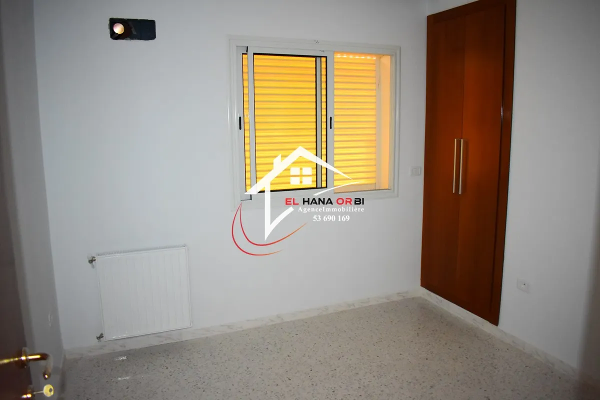 à louer pour toute l’année s+2 sur la route principale à borj arif mahdia