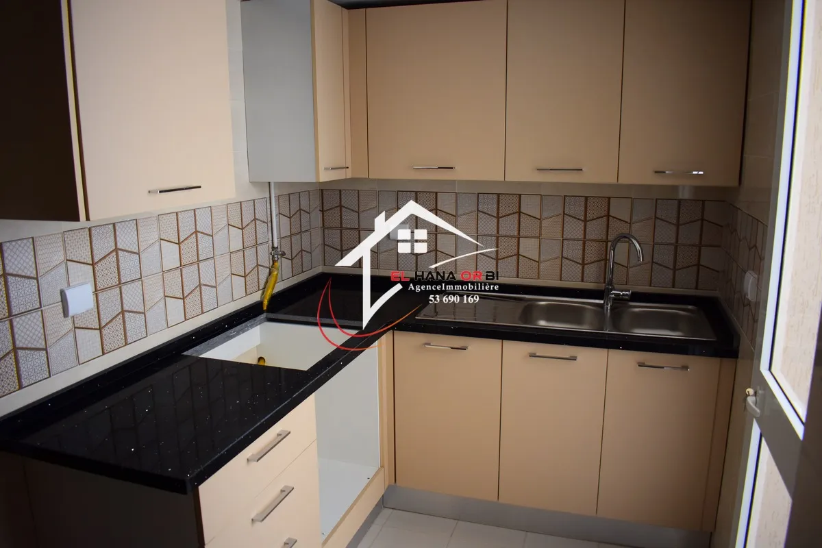 à louer pour toute l’année s+2 sur la route principale à borj arif mahdia