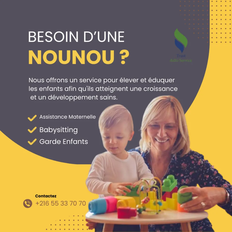 NOUNOU A DOMICILE A NABEUL
