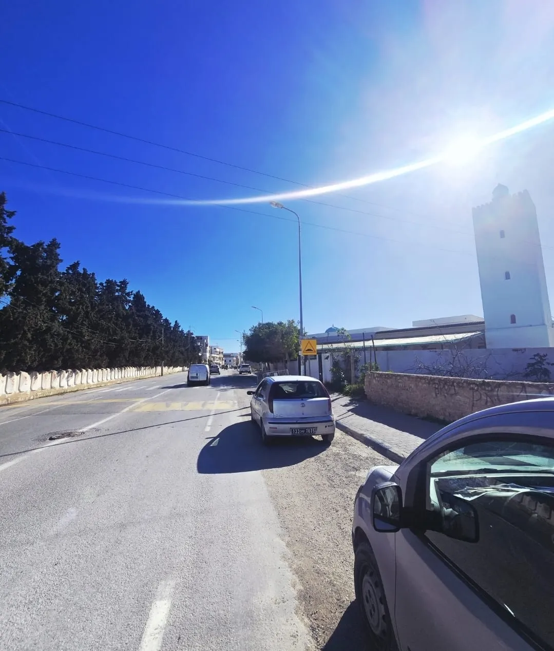 🏡 Terrain 500 m2  à vendre –   Route touristique chatt _Meriem