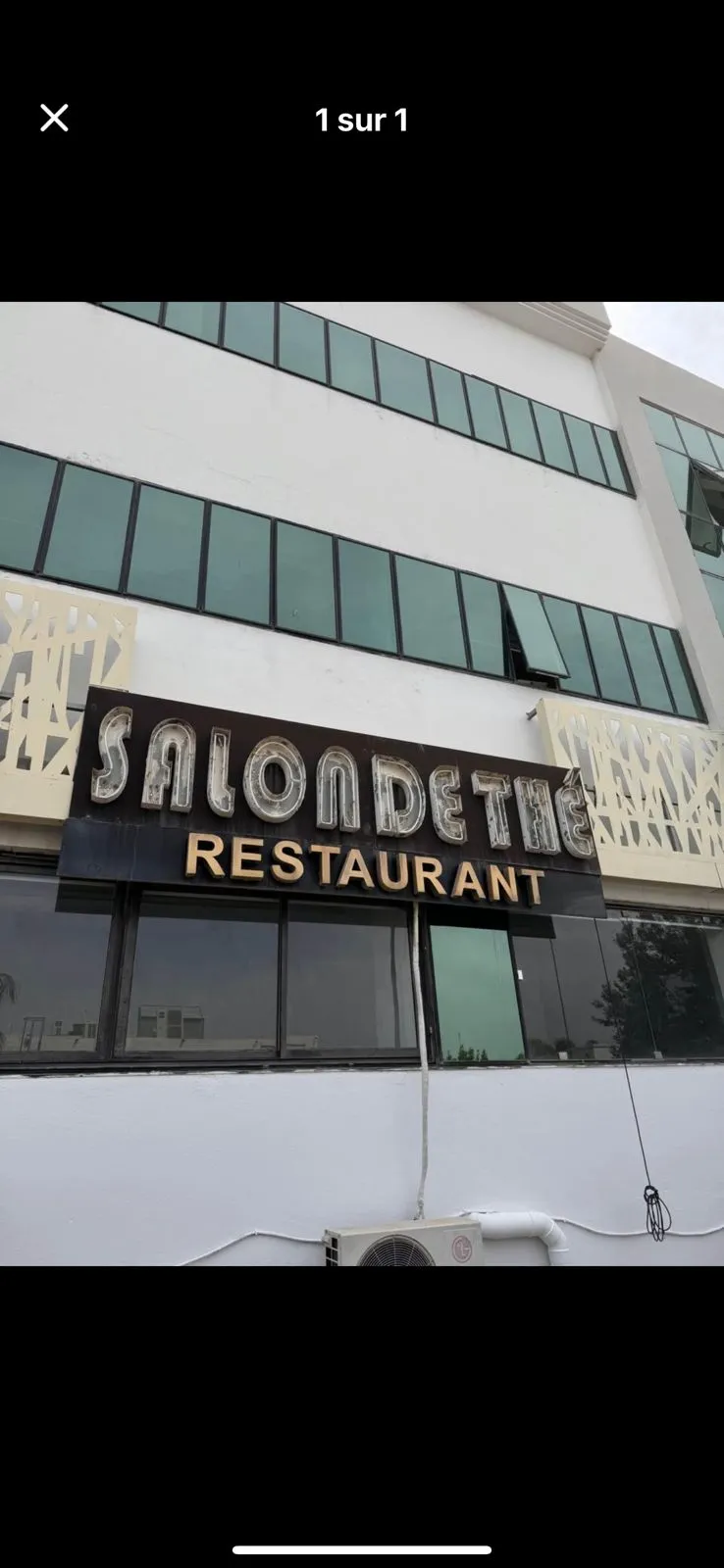 a vendre enseigne lumineuse pour salon de th restaurant