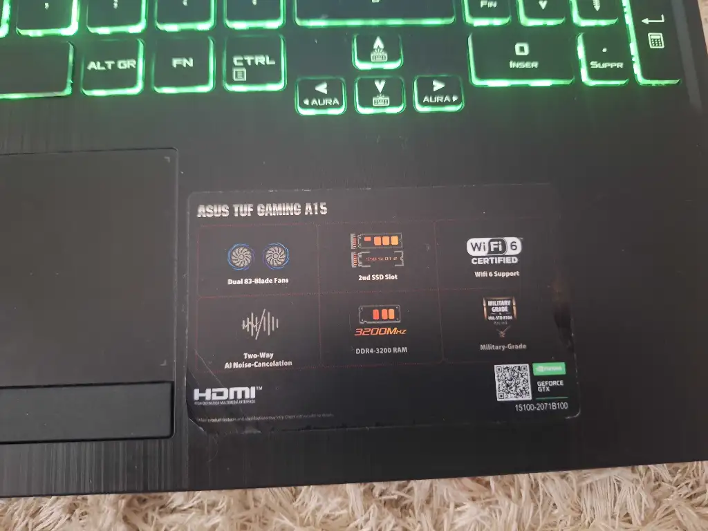 Laptop gamer