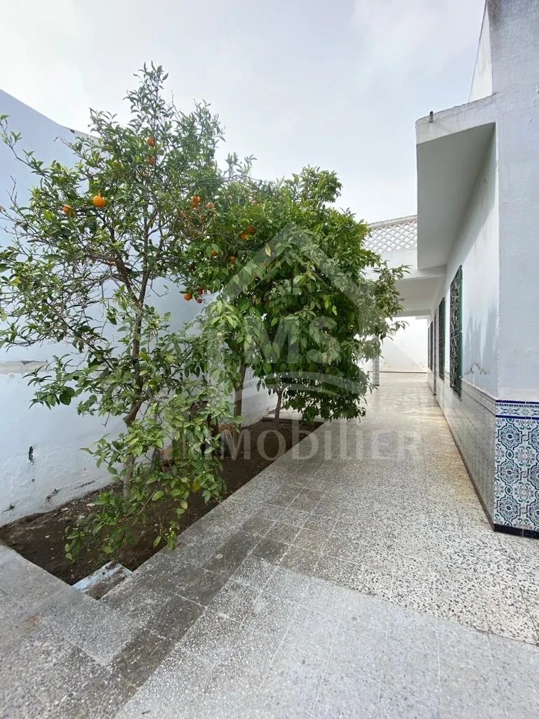 Maison arabesque S+3 avec patio et jardin Ă vendre 51355351