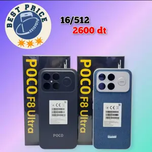 Poco F8  Ultra 5G 16/512 Cacheté paquet fermé #Validé✔️