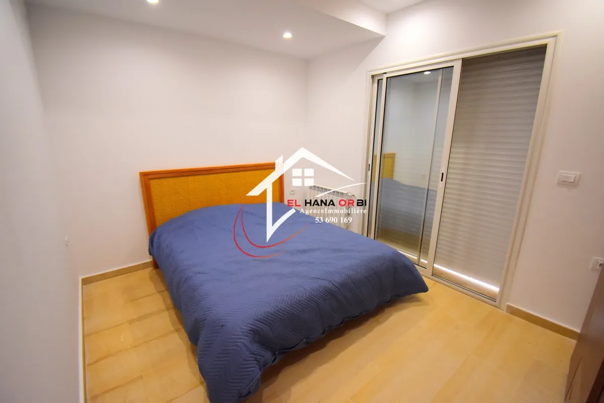 Pour location scolaire, appartement S+2 neuf avec parking sous-sol