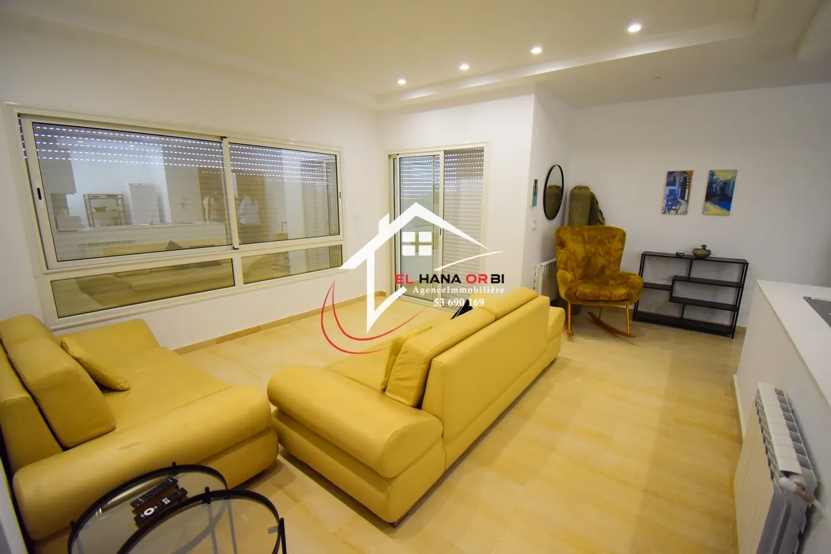 Pour location scolaire, appartement S+2 neuf avec parking sous-sol