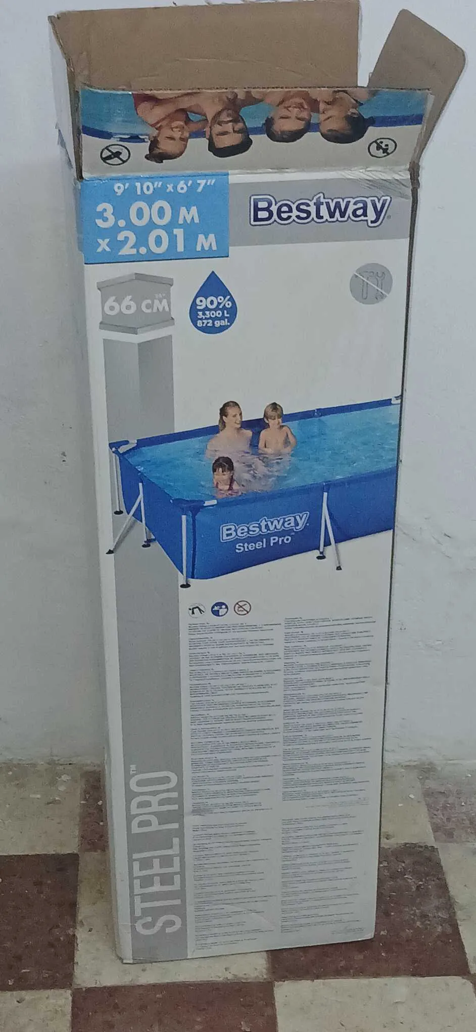 Piscine Best Way Steel pro 3.00M × 2.01 M