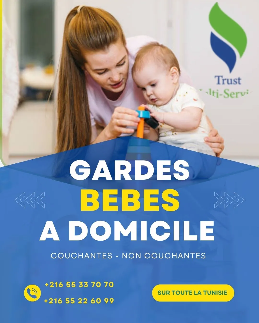 Gardes Bébés de confiance près de chez vous A BORJ LOUZIR
