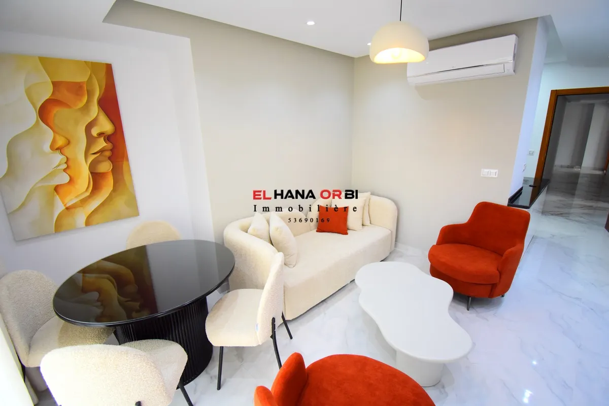 à louer app s+2 luxueux et neuf zone touristique mahdia proche de l'hôpital taher sfar 