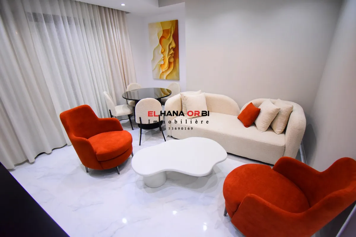 à louer app s+2 luxueux et neuf zone touristique mahdia proche de l'hôpital taher sfar 