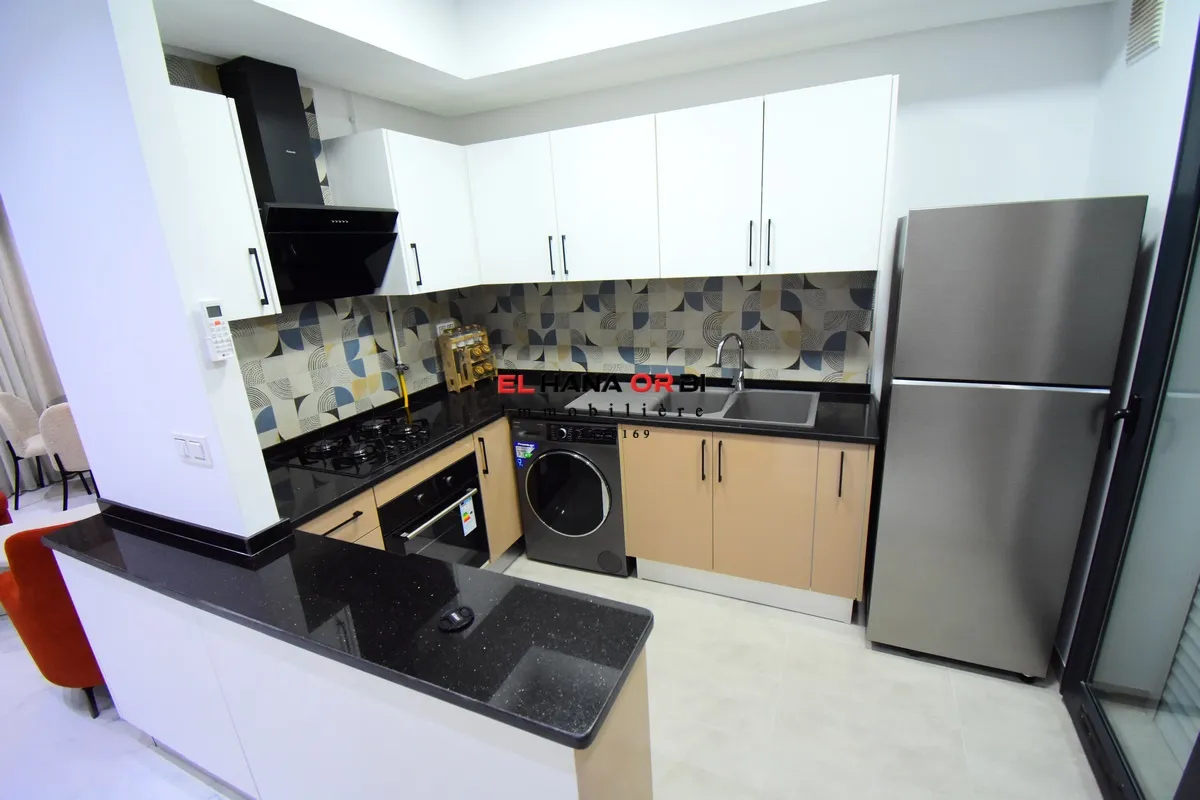 à louer app s+2 luxueux et neuf zone touristique mahdia proche de l'hôpital taher sfar 