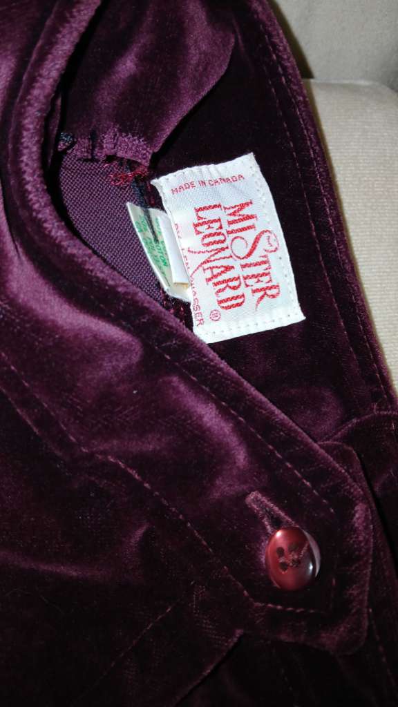 Pantalon femme violet