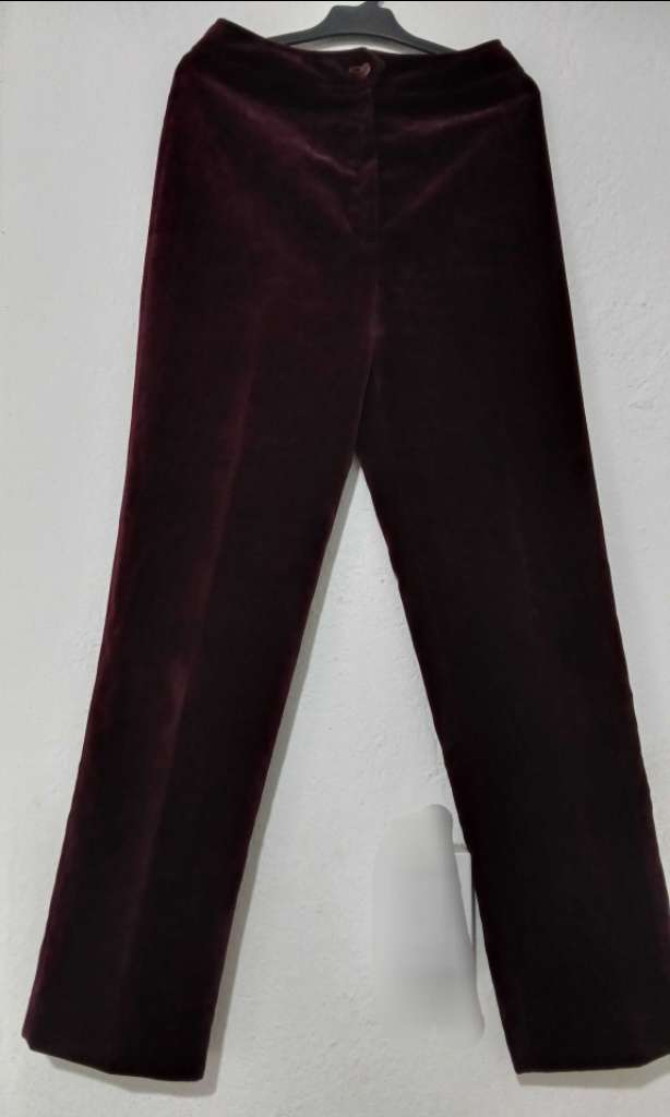 Pantalon femme violet