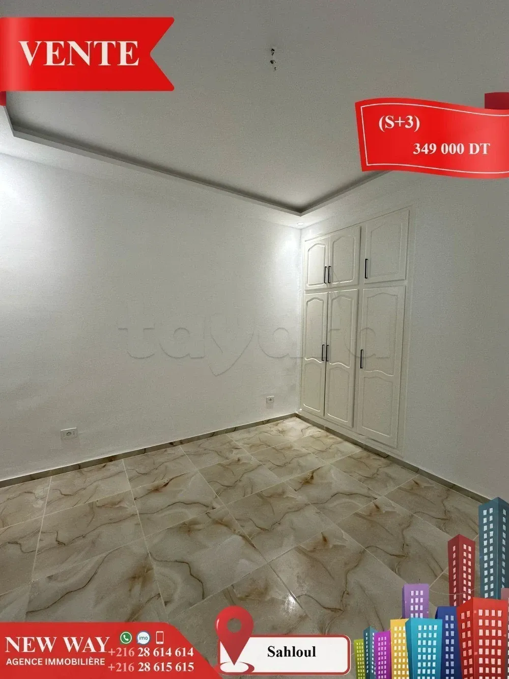 (S+3) à Sahloul , Proche de toutes Commodités
