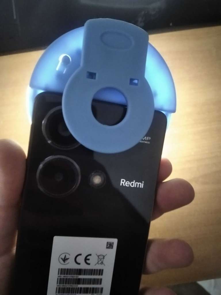 Ring light clip-on haut qualité pour des photos et videos claires