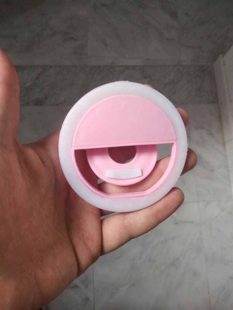 Ring light clip-on haut qualité pour des photos et videos claires
