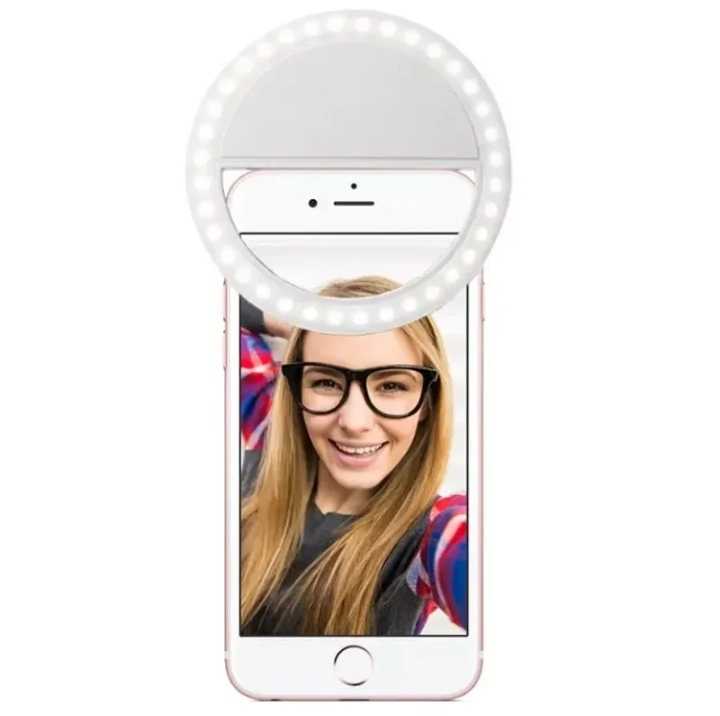 Ring light clip-on haut qualité pour des photos et videos claires