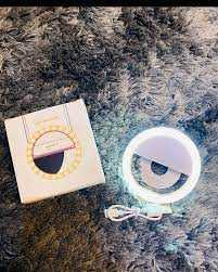 Ring light clip-on haut qualité pour des photos et videos claires