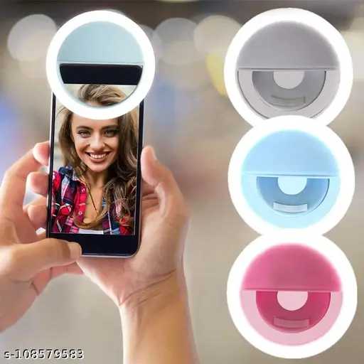Ring light clip-on haut qualité pour des photos et videos claires
